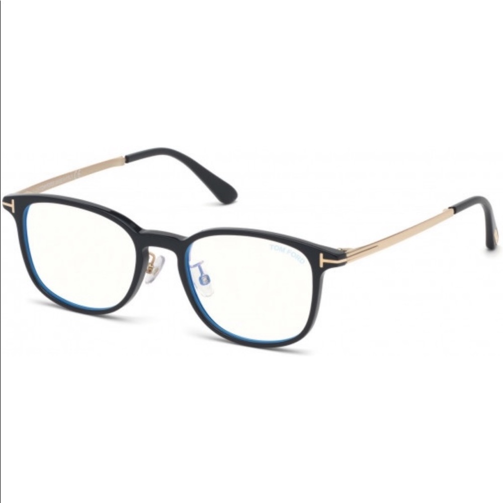 Tom Ford Black/Rose Gold Eye Glasses